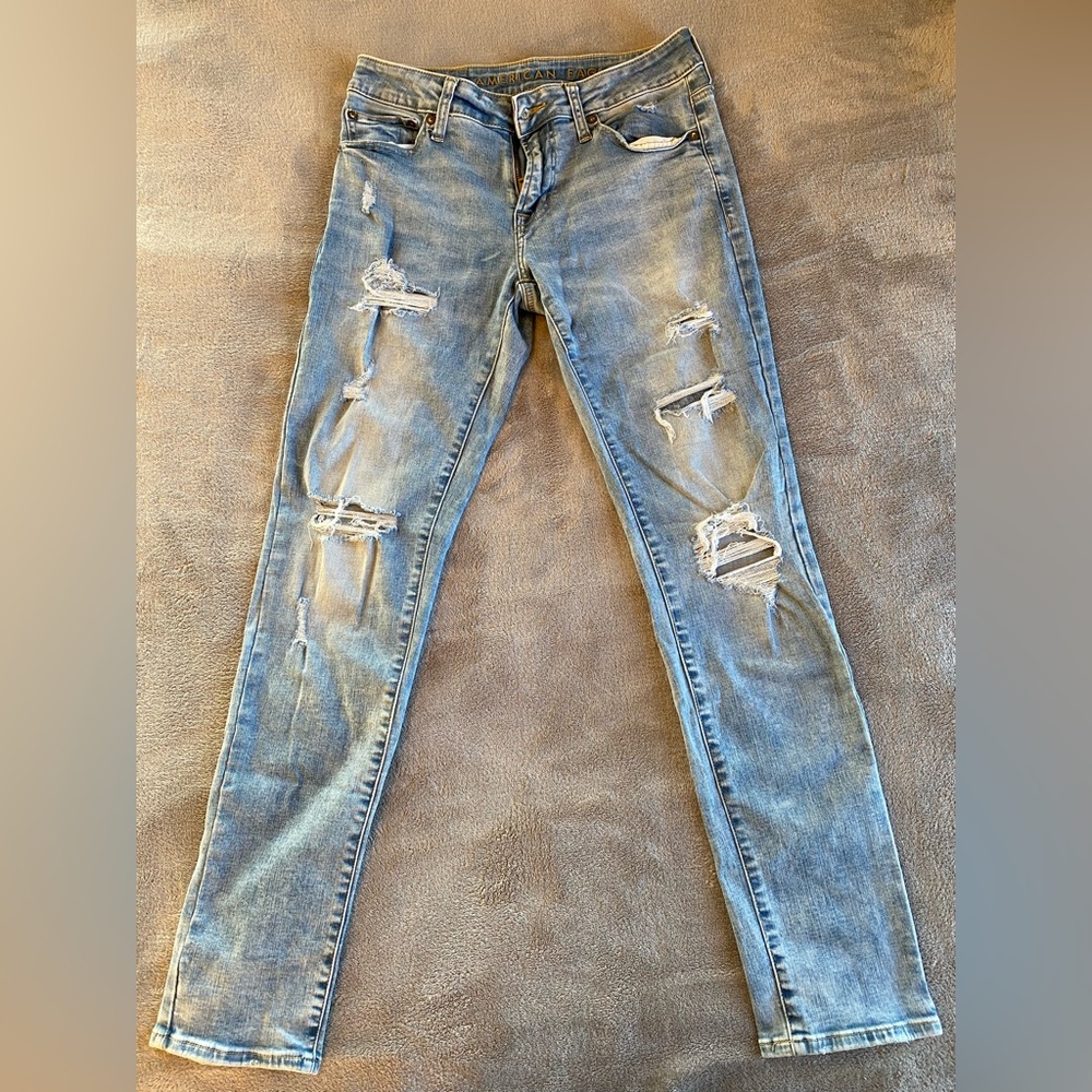 American eagle next level flex jeans